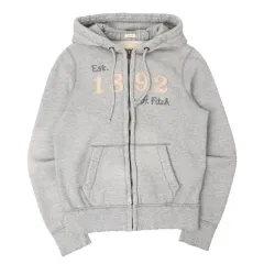 アバクロンビー グレー 1892 ヘビー フードジップアップのサムネイル