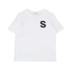 サンドロ 23SS アプリコット ロゴ Tシャツのサムネイル