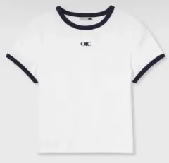 未開封新品 O!Oi リンガー Tシャツ アイボリーのサムネイル