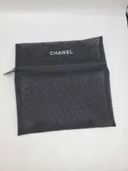 CHANEL シャネル ノベルティ メッシュポーチ ブラック F-30のサムネイル
