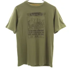 MARMOT マーモット プリント 半袖 Tシャツ M カーキ Mountain Limited アウトドア レディース 古着のサムネイル