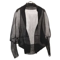 美品 MAX MARA マックスマーラ イタリア製 7分袖 シアー プリーツ ボレロ ブラック レディース 古着のサムネイル