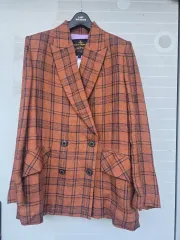 VIVIENNE WESTWOOD ヴィヴィアン・ウエストウッド チェック ダブル ボタン ジャケットのサムネイル