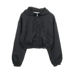 プラダ PRADA ブルゾン Re-Nylon クロップド フード付き ナイロン ジャケット レディース Used Aのサムネイル