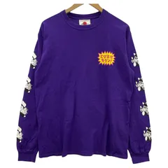 PUNK DRUNKERS パンクドランカーズ長袖Ｔシャツ sizeM/パープルのサムネイル