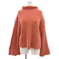 フォクシーニューヨーク FOXEY NEW YORK リブニット セーター 長袖 タートルネック 赤 レッド /JS ■GY06のサムネイル