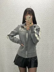 Hollister Y2K レトロ ヴィンテージ ダメージ ジップアップ XS C13612のサムネイル