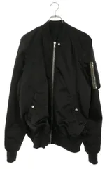 リックオウエンス  RAGLAN FLIGHT JACKET NYLON RU02B2793 ジップアップフライトブルゾン メンズ 50のサムネイル