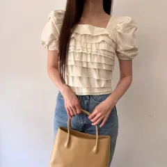 LANVIN ランバン en bleu 半袖ブラウスのサムネイル