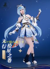 原神 イネファ コスプレウィッグ付き - メルカリ