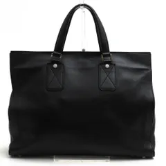 アルマーニ／EMPORIO ARMANI バッグ ブリーフケース ビジネスバッグ 鞄 ビジネス メンズ 男性 男性用 レザー 革 本革 ブラック 黒  YEM146 YC041 シボ革 シュリンクレザーのサムネイル