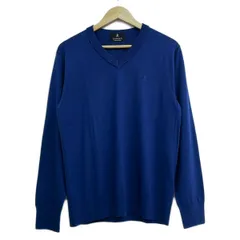 LANVIN COLLECTION(ランバンコレクション) 長袖セーター サイズ50 XL メンズ美品  - ブルー Vネックのサムネイル