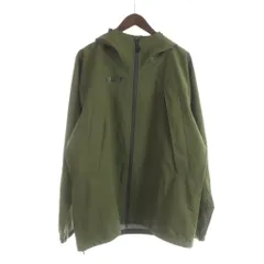 ミレー MILLET MIV03116 HAKUU JACKET マウンテンパーカー ロング 長袖 フード ロゴ XL カーキ ■GY19 /MQのサムネイル