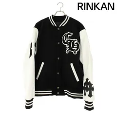 クロムハーツ  VARSITY 33クロスパッチレザースリーブスタジャンブルゾン メンズ Lのサムネイル