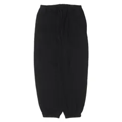 【美品】COMOLI コモリ パンツ 2 ブラック 黒 26SS シルクネップ ドローストリングパンツ 日本製 ボトムス ズボン 製品染め加工【メンズ】【中古】のサムネイル