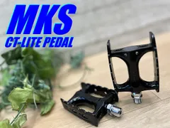 ☆ テルスポ イチ推し!! 美品!! MKS CT-LITE BK 346g ミカシマ 三ヶ島 CTライト フラットペダル ロード ミニベロ クロス ピスト MTB 自転車 M-1834のサムネイル