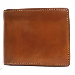キプリス／CYPRIS 財布 ウォレット メンズ 男性 男性用 レザー 革 本革 ブラウン 茶  5911 NATURAL CORDOVAN ナチュラルコードバン 小銭入れなし 札入れ 二つ折りのサムネイル