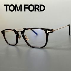トムフォード メガネ TOM FORD ヘキサゴン 眼鏡 ブラック ガンメタ