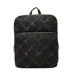 シャネル トラベルライン リュック バックパック ブラック ナイロン レディース CHANEL【228-85514】のサムネイル