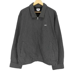 オベイ OBEY LUTHER BLOUSON JACKET チェック ジップ ジャケット メンズ  XLのサムネイル
