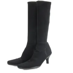 プラダスポーツ PRADA SPORT ロング ブーツ ブラック 38.5 ■GY62のサムネイル