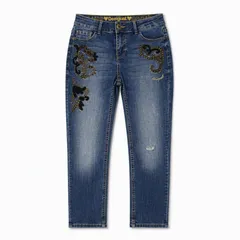 Desigual デシグアル スタッズ刺繍デニム 24のサムネイル