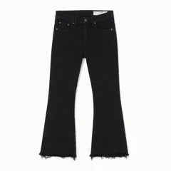 rag & bone ラグアンドボーン ブラック フレアデニム 25のサムネイル