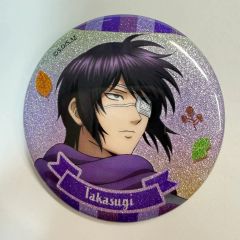 銀魂 片面花柄和装 高杉晋助 グリッター缶バッジ 4点 - メルカリ