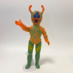 当時物 旧バンダイ 仮面ライダー 蜘蛛男 ソフビ 極美品 ヒビ割れなし
