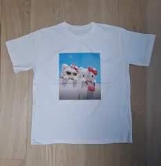 ハローキティ 半袖Tシャツ 白 M (新品)のサムネイル