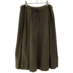 Y's Yohji Yamamoto ワイズ ヨウジヤマモト イージータックロングスカート YU-T14-071 カーキ 3のサムネイル
