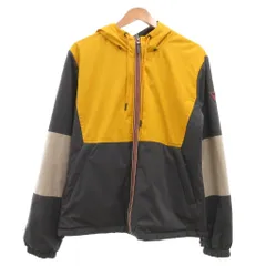 ゲス GUESS ジャケット 上着 L 黄 イエロー 灰色 グレー 無地 フード付き 長袖 /SC ■GY74のサムネイル