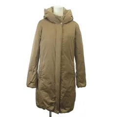 アクアスキュータム AQUASCUTUM 中綿ジャケット 上着 F 茶 ブラウン フード付き 長袖 /RN ■ECD004のサムネイル