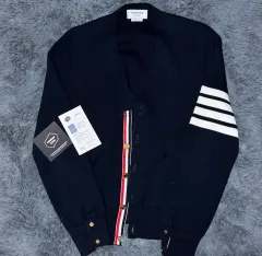 24-25年式/1 Thom Browne トム・ブラウン ミラノステッチ ゴールド カーディガンのサムネイル