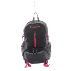 コロンビア Columbia ベナックLT 18 リュックサック バックパック グレー ピンク 黒 ブラック フロントジッパーポケット メッシュポケット PU1994 /RI ■OSのサムネイル