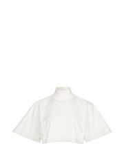 ALAÏA コットンハイネックトップ 送料無料