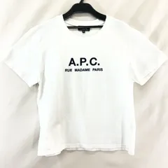 A.P.C.／アーペーセー　ロゴTee　白系　ホワイト　サイズM　【YS0076-005】　245のサムネイル