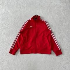 L adidas アディダス レッド トラックジャージ ジャージのサムネイル