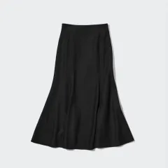 ブラック 黒 UNIQLO ユニクロ マーメイド スカート ロング スカート オフィスルック ヴィンテージのサムネイル