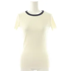 ティーバイアレキサンダーワン T by Alexanderwang 半袖 リブ カットソー XS オフホワイト /NR ■OSのサムネイル