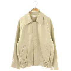 リリーブラウン Lily Brown 23AW ヴィーガンレザージャケット ジップアップ オーバーサイズ F アイボリー /MY ■OSのサムネイル