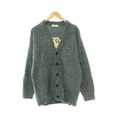 ジェラートピケオム GELATO PIQUE HOMME メランジキャットJQDカーディガン Vネック ルームウエア L ネイビー ベージュ /CX ■OSのサムネイル