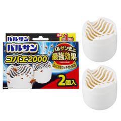 レック(LEC) バルサン史上最強効果 コバエ2000 (2個入) / 効果約1ヶ月 / 乳酸菌・果実・お酢のトリプルパワー/主張しないシンプルデザイン