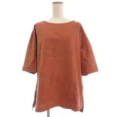 ヤヌーク YANUK Tシャツ カットソー 半袖 オーバーサイズ 無地 F オレンジ系のサムネイル