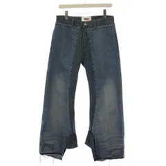ジュンヤワタナベ JUNYA WATANABE COMME des GARÇONS リーバイス Levi's 2024年製 W-NAME CUSTMIZED DENIM デニムパンツ ジーンズ ジップフライ XS インディゴ JO-P202 /BMのサムネイル