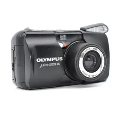 【動作ＯＫ】OLYMPUS μ[mju:] ZOOM 105 ブラック コンパクトフィルムカメラのサムネイル