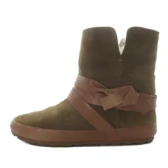 イザベル マラン エトワール ISABEL MARANT ETOILE ムートンブーツ ショート フラット スエード 37 ブラウン /YO4のサムネイル