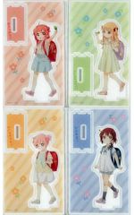 【second hand】アクリルスタンド・Acrylic panel, Gorakubu memory, linkable アクリルスタンド Set (4 pieces) "Yuru Yuri & Oomuro Family Party in Atre Akihabara"