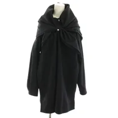 ザ リラクス THE RERACS スカーフカラープルオーバーシャツ SCARF COLLAR PULLOVER SHIRT ブラウス 長袖 タグ付き 36 黒 ブラック 24FW-REBL-448L-J /YTのサムネイル