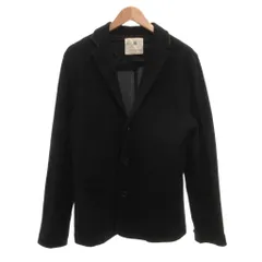 バナナリパブリック BANANA REPUBLIC ジャケット ウール M 黒 ブラック 本切羽 ノッチドラペル シングルブレスト /NL ■ECG004のサムネイル
